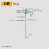 Cable de Acero Cuerda Colgante Código Colgante Línea Colgante Cuerda Colgante Cuerda de Seguridad Cuerda Colgante para Tablero de PVC Acrílico Señalización de Carteles
