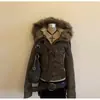PB&ZA comercio exterior colección otoño 2025: chaqueta corta para mujer con cuello y capucha de pelo sintético, forrada de polar y engrosada, modelo MG907