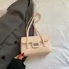 Bolsa de Mão Simples Estilo Coreano Nicho para Mulheres 2026 Novo Modelo Primavera Bolsa de Ombro/Axila Casual Elegante de Alta Qualidade