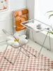 Taburete de Moda, Silla de Maquillaje de Moda, Silla para Fotos, Silla Plegable Portátil para el Hogar, Silla de Comedor para Tienda de Bebidas Frías, Silla Transparente