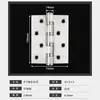 Bisagra de Piano de Apertura Plana de Acero Inoxidable Puerta de Madera Hoja Suelta Plegable Engrosada Bisagra Pesada 204 Silenciosa 304 Accesorios de Ferretería
