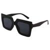 Nuevas gafas de sol de moda urbana europea y americana, gafas de sol cuadradas pequeñas con cara roja de red para mujer, venta al por mayor para parejas
