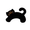 Presilha de Cabelo de Acetato em Formato de Gato, Presilha Fofa para Franja de Menina, Acessório de Cabelo, Presilha Pequena, Presilha Sem Marcas, Grampo de Cabelo, Acessório de Cabelo