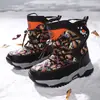 2026 Nuevas Botas de Nieve de Algodón para Niños Nueva Llegada Venta al por Mayor Transfronteriza Zapatos de Algodón para Niños Resistentes al Frío Zapatos de Algodón de Dibujos Animados para Niños