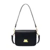 Bolsa de ombro versátil, bolsa transversal para o dia a dia para mulheres, nova bolsa niche texturizada tipo tofu, bolsa quadrada pequena, bolsa de antebraço para mulheres