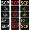 Parche de Velcro con Logo de la Fundación SCP Reflectivo Parche de Capítulo Brazalete Hobby Naturaleza Chaleco Táctico SCP