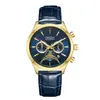 Relógio Masculino Multifuncional Fashionável Orsga com Calendário, Design Clássico Luminoso, Relógio de Pulso Quartz para Negócios Transfronteiriços Transmissão ao Vivo Fabricante
