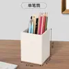 Contenedor de bolígrafos de oficina diseño de lujo ligero gran capacidad almacenamiento de escritorio de oficina bolígrafo papelería caja de bolígrafos adornos creativo