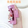 Nuevo Pinza para el Cabello de Silicona Suave, Pinza de Tiburón Cuadrada Hueca de Alta Gama, Pinza Trasera Suave Anticolisión, Pinza de Agarre Anticaídas y Duradera