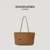 Bolso de Mano con Estampado de Ciervo Retro y Lunares, Bolso de Hombro para el Trabajo, Viajes Diarios, Transfronterizo, Nueva Moda, Nicho, Casual, Bolso Tote de Gamuza