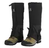 Fabricantes de cubiertas para la nieve polainas de montañismo cubierta para el pie para exteriores impermeable a la nieve cubierta para pantalones de senderismo para hombres y mujeres cubierta color arena del desierto para adultos