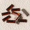 Rhinestones de Vidrio Rectangulares de Cristal K9 de Alta Calidad Cosidos a Mano con Base Plana y Doble Agujero para Vestidos de Bricolaje, Vestidos de Novia y Accesorios de Ropa