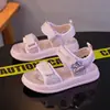 Sandalias para Niñas 2026 Primavera y Verano Nuevo Estilo Suela Suave Moda Infantil Zapatos de Playa de Princesa Sandalias Antideslizantes para Niños Medianos y Grandes