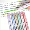 Pluma Marcadora de Doble Punta para Resaltar Colores de Garra de Gato para Estudiantes, Marcador Colorido para Puntos Clave, Bolígrafo Marcador de Alta Calidad para Diario