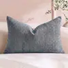 Nuevas fundas de cojín cuadradas lisas estilo nórdico, fundas de cojín decorativas texturizadas simples para sofás de sala de estar, decoraciones de casa de huéspedes y stock listo para enviar