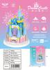Juguetes de Bloques de Construcción de Castillo de Princesas para Niños, Rompecabezas de Micropartículas, Adornos de Maquetas DIY, Regalos de Cumpleaños