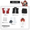 Traje cos de Fu Lilian para funeral huutarke doble coleta elfo Er Fu Lilian anime Traje cosplay de set completo