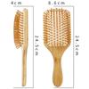 Peine de Bambú con Cojín de Aire Especial para Mujer Masaje con Bolsa de Aire Meridiano Cabello Esponjoso Artefacto Hogar Portátil Cabello Largo Hogar