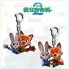 Zootopia 2 Nick Judy Gary Llavero Acrílico Ins de Alto Valor Mochila Mercancía de Película Colgante