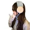 Orejeras de Punto con Cordones Estilo Retro Coreano para Mujer en Otoño e Invierno Cálidas y a Prueba de Frío Orejeras Versátiles para Exteriores Protección para los Oídos para Ciclismo Orejeras