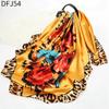 Bufanda de Seda de Hangzhou para Mujer Textura Sedosa Cuadrada de 90 Protector Solar Decorativo Bufanda Cálida Invierno