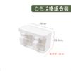 Japón km.7031. Botella cuadrada para condimentos con cuchara, caja para almacenar sal MSG, tarro de plástico para condimentos de cocina