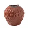 Jarrón de Cerámica de Fresa Omaysn Artesanías de Cerámica de Frutas Transfronterizas Adornos de Decoración para Sala de Estar Estilo Ins