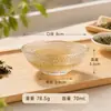 Taza de té de cristal creativa con textura transparente, taza para degustación de té, juego de té Kung Fu, taza de té pequeña para uso doméstico, taza de maestro, directamente del fabricante