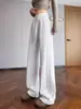 Pantalones Deportivos de Pierna Recta para Personas Bajas Mujer 2026 Nuevo Primavera/Otoño Versión Estrecha Casual de Longitud Completa Pierna Ancha Invierno/Otoño Con Felpa