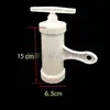 Máquina para Hacer Pasta de Plástico Manual Base Doméstica Molde Lámina Fideos Heluo Grueso Fino Redondo Trenzado Youmian Wowo Prensa Accesorios para Moldes de Máquina de Pasta