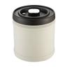 Tanque selado de armazenamento de aço inoxidável 304 com prensa a vácuo para lanches, grãos de café, chá, garrafa de armazenamento fresco