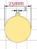 Venta caliente transfronteriza colgante de placa de identificación para perro de acero inoxidable hueco colgante de metal para collar de mascota regalo grabado láser