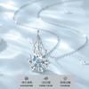 Collar de Copo de Nieve de Plata Esterlina Lujo Accesible Nicho Colgante 2022 Nueva Cadena Clavícula Joyería Regalo de Cumpleaños para Novia
