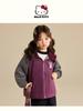 Coolomi Colaboración Chaqueta de Felpa de Algodón con Capucha y Bloques de Color para Niñas Modelo 2025 Ropa Exterior Acolchada Venta al por Mayor