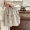 Conjunto de Verano para Niñas 2026 Nuevo Elegante Tejido Calado de Manga Corta Pantalones de Secado Rápido para Niños Conjunto de Dos Piezas