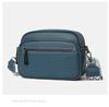 Bolso Pequeño Cuadrado Transfronterizo, Bolso de Hombro Cruzado de Cuero Genuino Estilo Nuevo, Bolso de Axila de Moda, Sencillo y Versátil, Bolso de Mujer de Piel de Vaca de Gran Capacidad