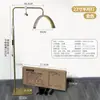 Luz de Media Luna Transfronteriza de 24 pulgadas para Tatuajes, Uñas, Extensiones de Pestañas y Uso en Salones de Belleza, Luz de Relleno LED en Forma de Arco U para Ojos, de Pie