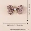 Nuevo Clip para el Cabello Infantil con Estampado de Leopardo Rayado Lazo Lindo Versátil Fresco Dulce Accesorio para el Cabello de Bebé Clip Lateral Clip para el Flequillo