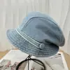 Boina de Primavera e Verão para Mulheres, Faz o Rosto Parecer Menor, Chapéu de Pintor, Mesmo Estilo de Dongdaemun, Boné de Bico de Pato Denim Retrô, Aba Larga