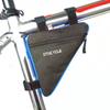 Bolsa de ciclismo portátil de gran capacidad para bicicleta de montaña, bolsa triangular para viga delantera, bolsa colgante para herramientas portátil para bicicleta