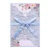 Exportación de Tarjetas de Felicitación con Corte Láser Australianas, Invitaciones de Boda, Invitaciones de Boda con Corte de Encaje, Entrega de Fábrica Transfronteriza