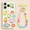 Funda de teléfono estilo japonés y coreano adecuada para Apple 17 Pro Max, iPhone 16 lindo, iPhone 15 transparente, iPhone 14 con diseño de pastel, funda hueca para iPhone 13