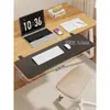 Tablero de Extensión para Escritorio, Expansión y Extensión sin Taladro, Reposamuñecas para Escritorio de Computadora, Plegable, Tablero de Fijación Alargado y Ensanchado