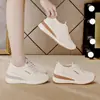 Zapatos para Mujer que Aumentan la Altura 2026, Zapatos para Madre, Planos Versátiles para el Día a Día, Zapatos Pequeños de Cuero Ligeros para Invierno, Antideslizantes y Resistentes a las Manchas, Zapatos Deportivos