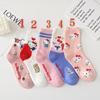 Meias Femininas Hello Kitty Desenho Animado Japonês Primavera e Verão Meias Novas Fofas de Coelho Meias Femininas Sanrio