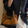 Versión Coreana Bolso de Axila de Nicho para Mujer, Nuevo Bolso Tote Esmerilado Simple Transfronterizo, Bolso de Hombro con Lazo Personalizado, Bolso de Mano