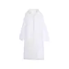 Impermeable largo de EVA, de cuerpo completo, transparente, engrosado, para lluvia intensa, adecuado para adultos y niños, poncho de lluvia exterior para una persona