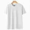 Camiseta Masculina de Seda Gelada com Manga Curta para Resfriamento Verão Fina Respirável Secagem Rápida Solta Tamanho Grande Versátil Tendência Top de Meia Manga