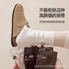 Calcetines asimétricos bordados para mujer hasta la pantorrilla con diseños de gato negro y peces, alta elasticidad, no aprietan, suministro de calcetines de otoño e invierno para mujer