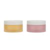 Frasco Exfoliante Corporal Personalizado de Fábrica 150ml Acondicionador Desmaquillante Crema Botella Dispensadora Doble Capa Pp Frasco Crema Mascarilla Capilar